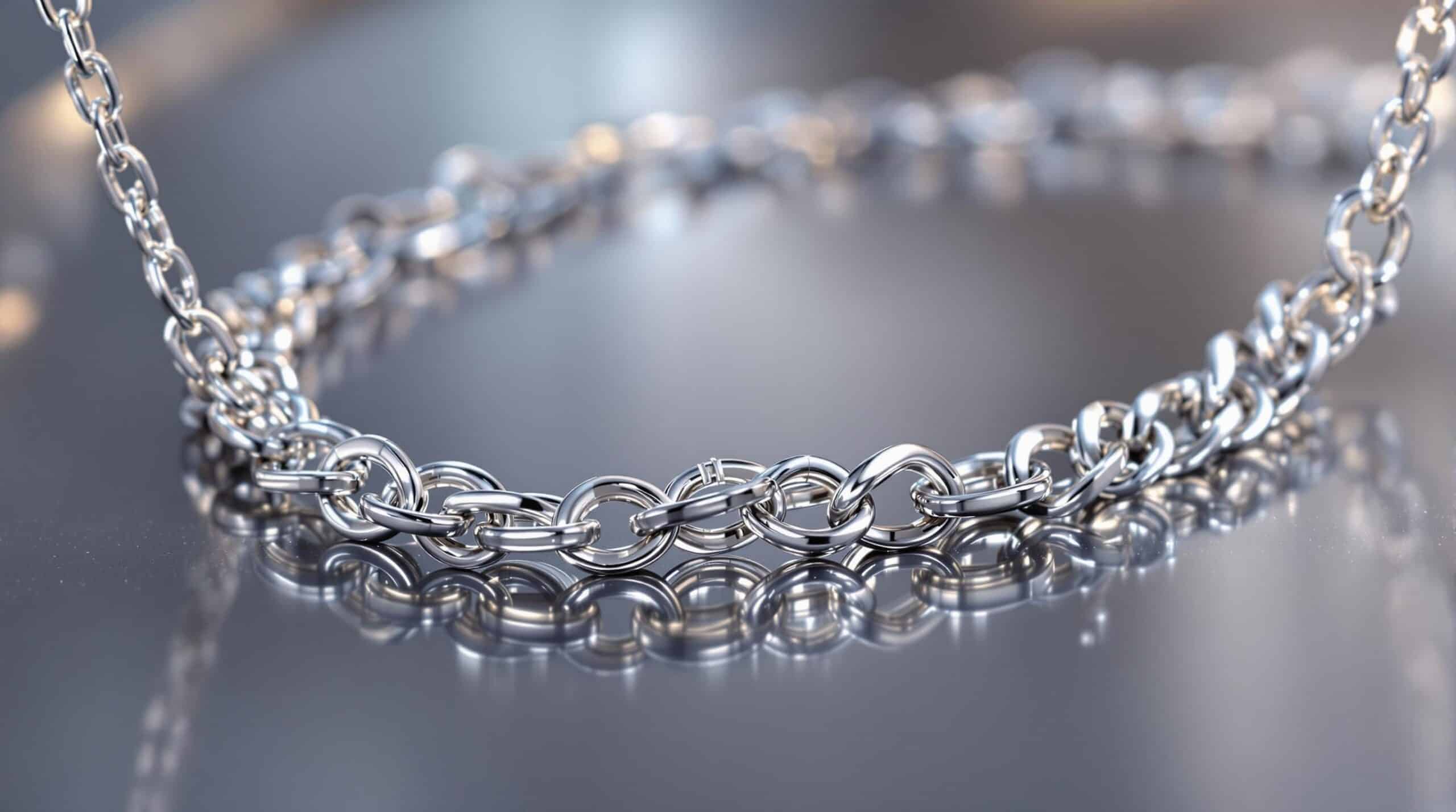 cheap silver chain necklace