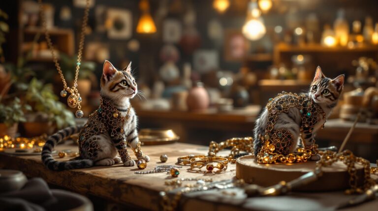 Creation Cat Jewelry: Handcrafted Feline-Inspired Accessories