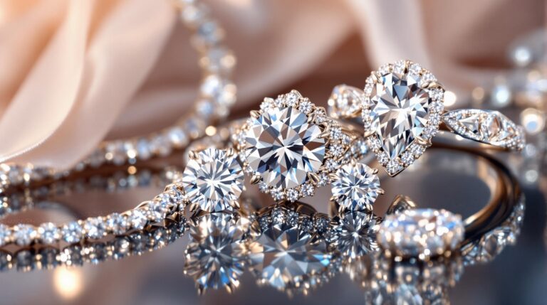 cubic zirconia silver
