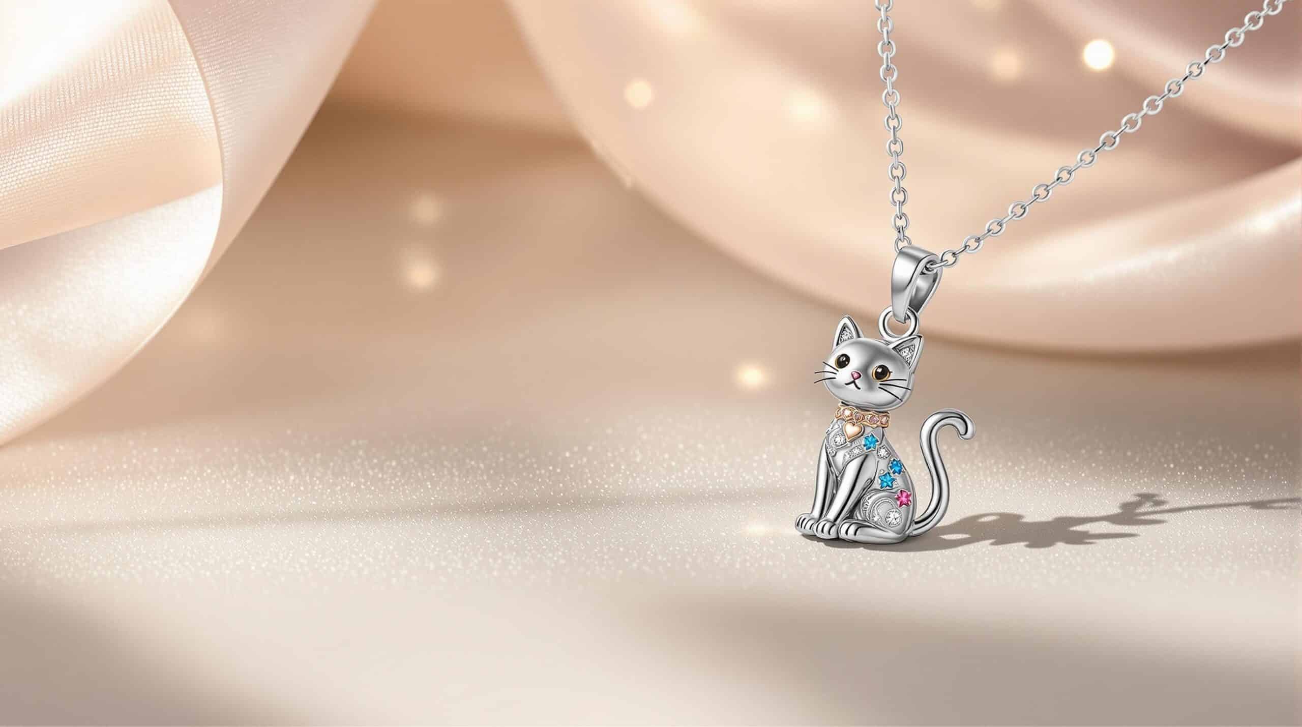 cute cat necklace