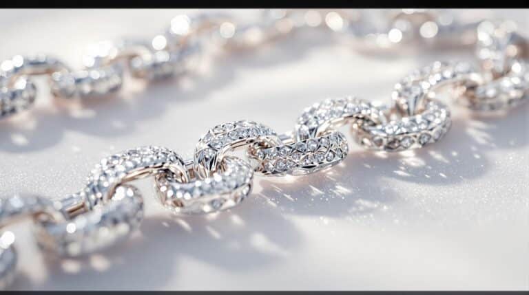 designs of silver chain