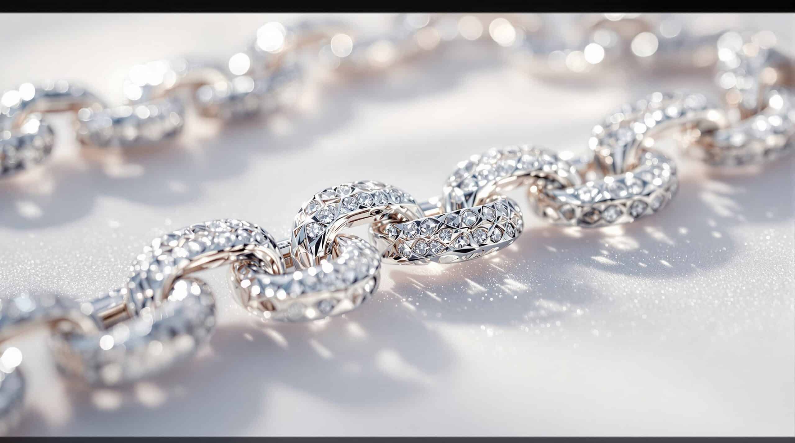 designs of silver chain