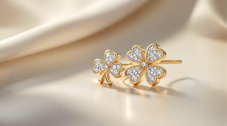 earrings clover
