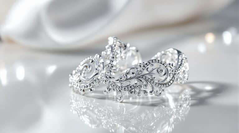 earrings designs in silver