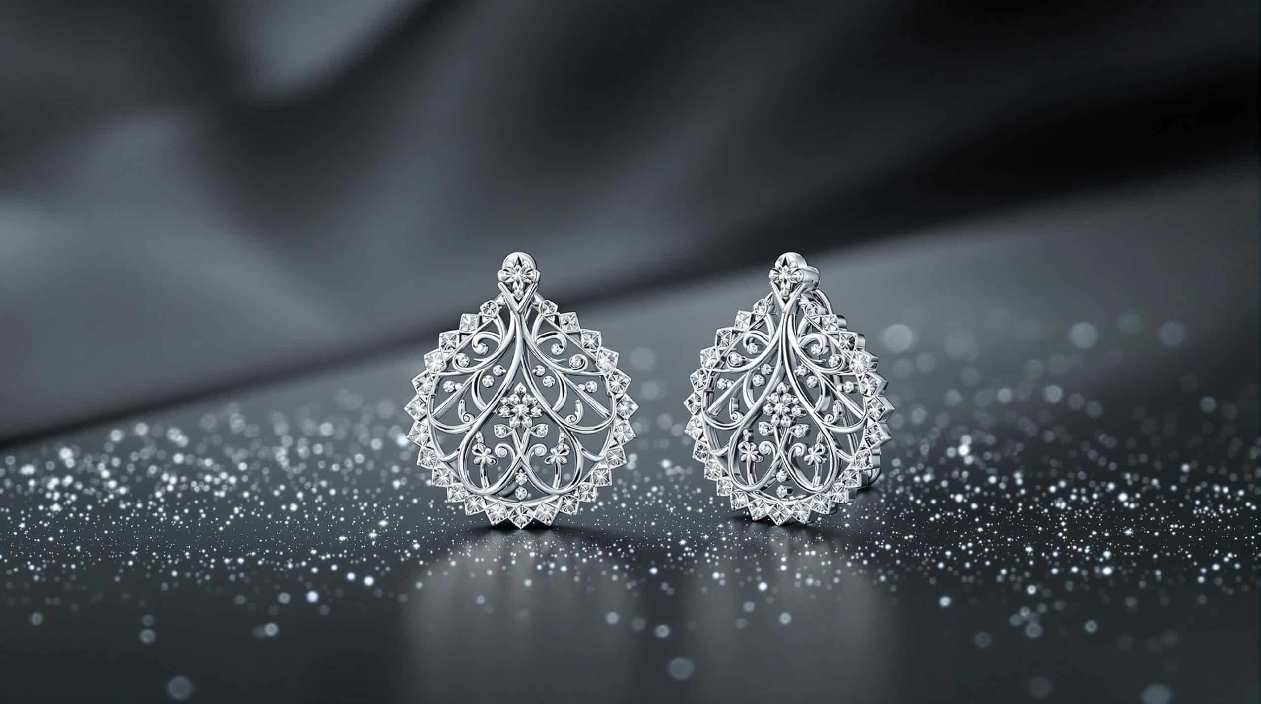 earrings designs silver