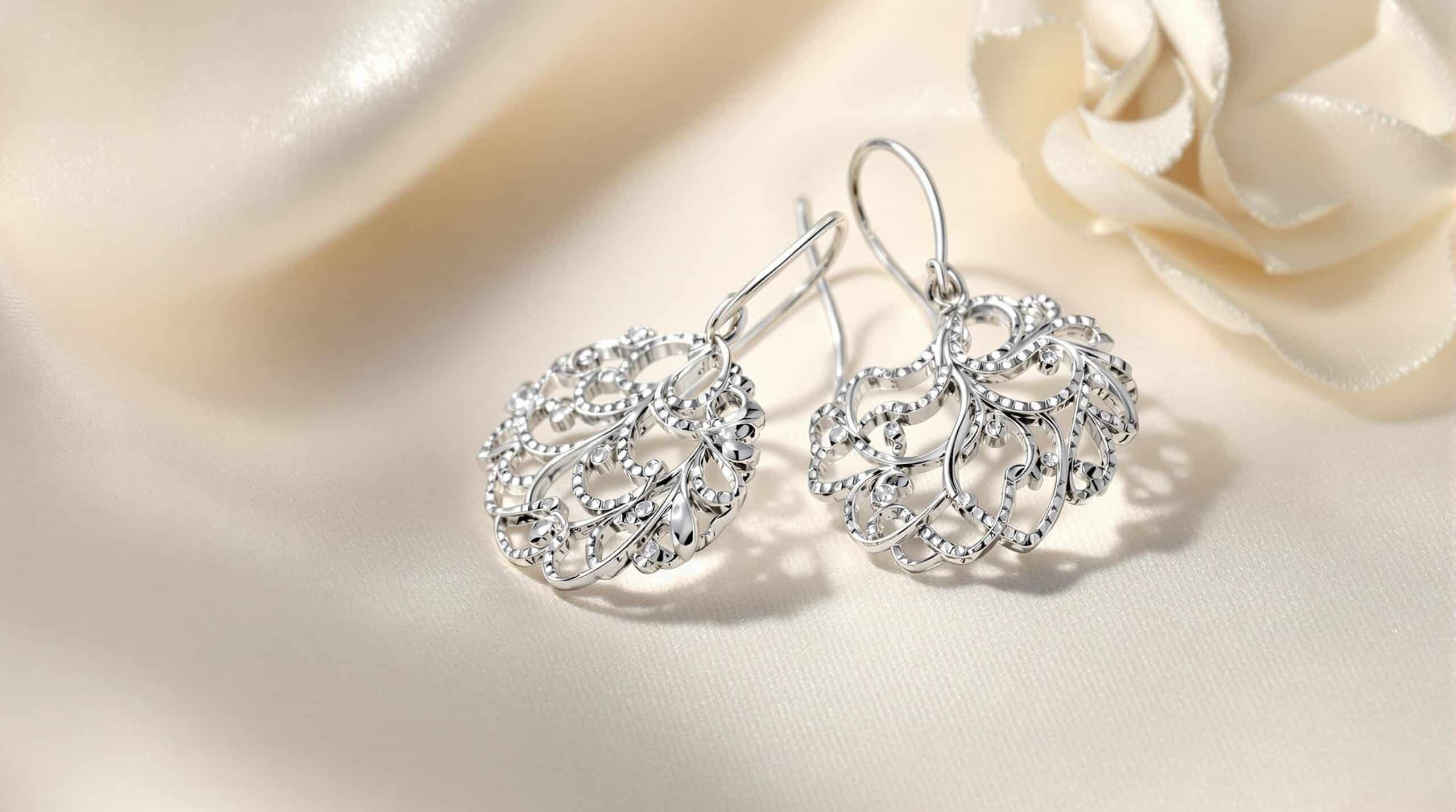 earrings silver earrings