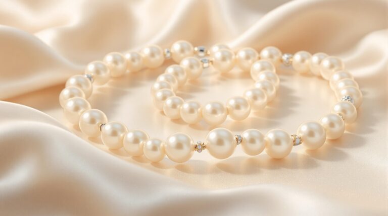 fresh pearl necklace set