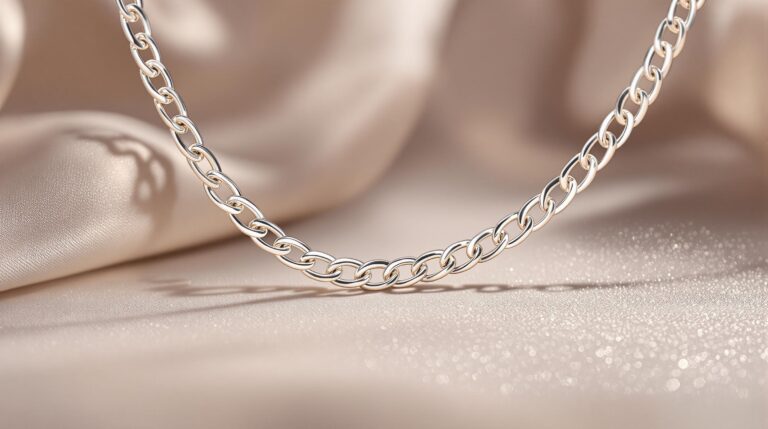 genuine silver chain