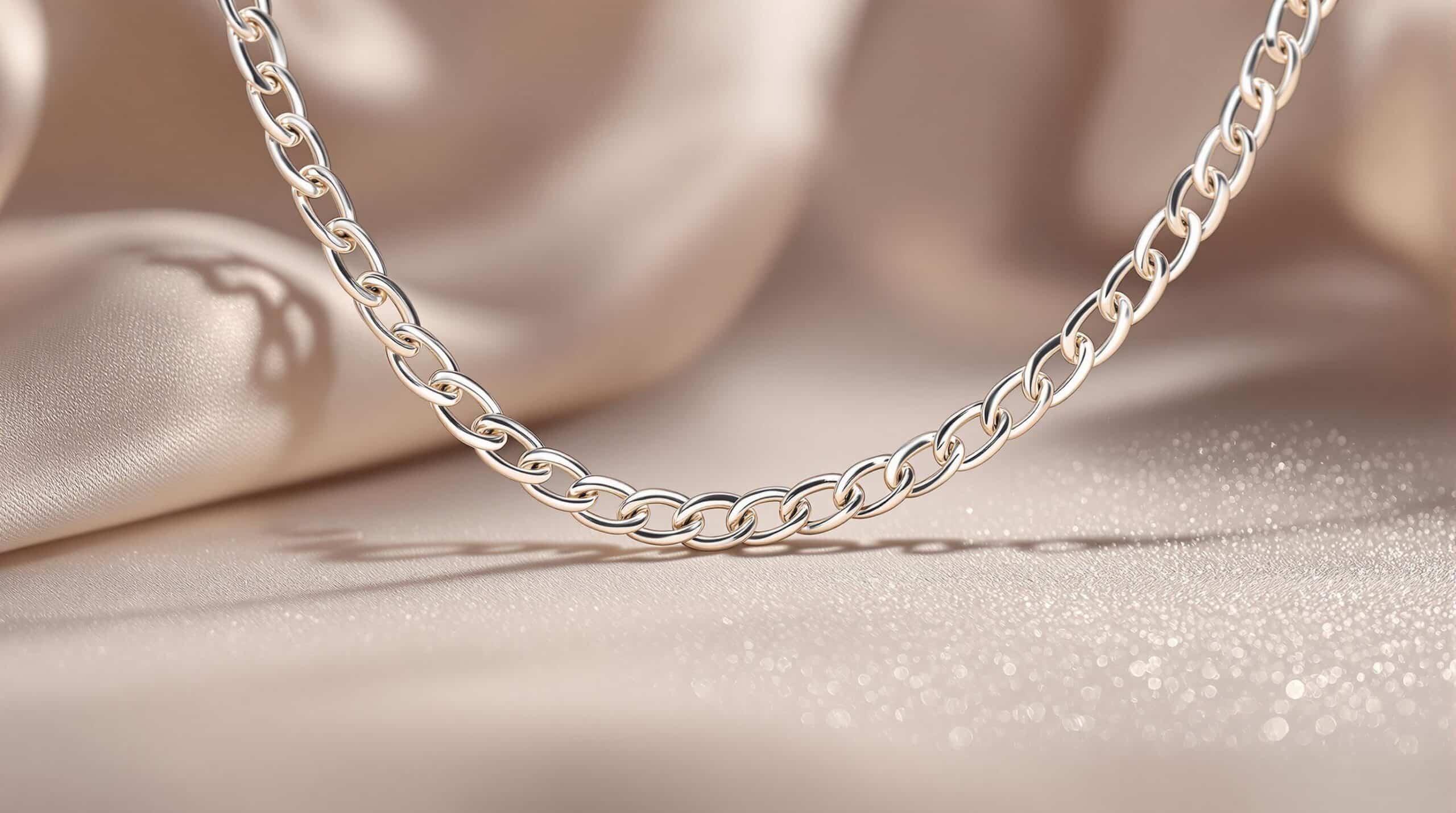 genuine silver chain