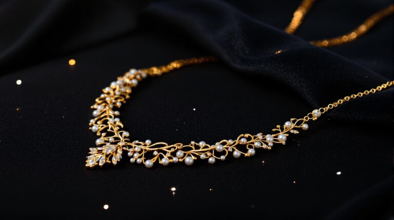 gold plated sterling silver necklaces