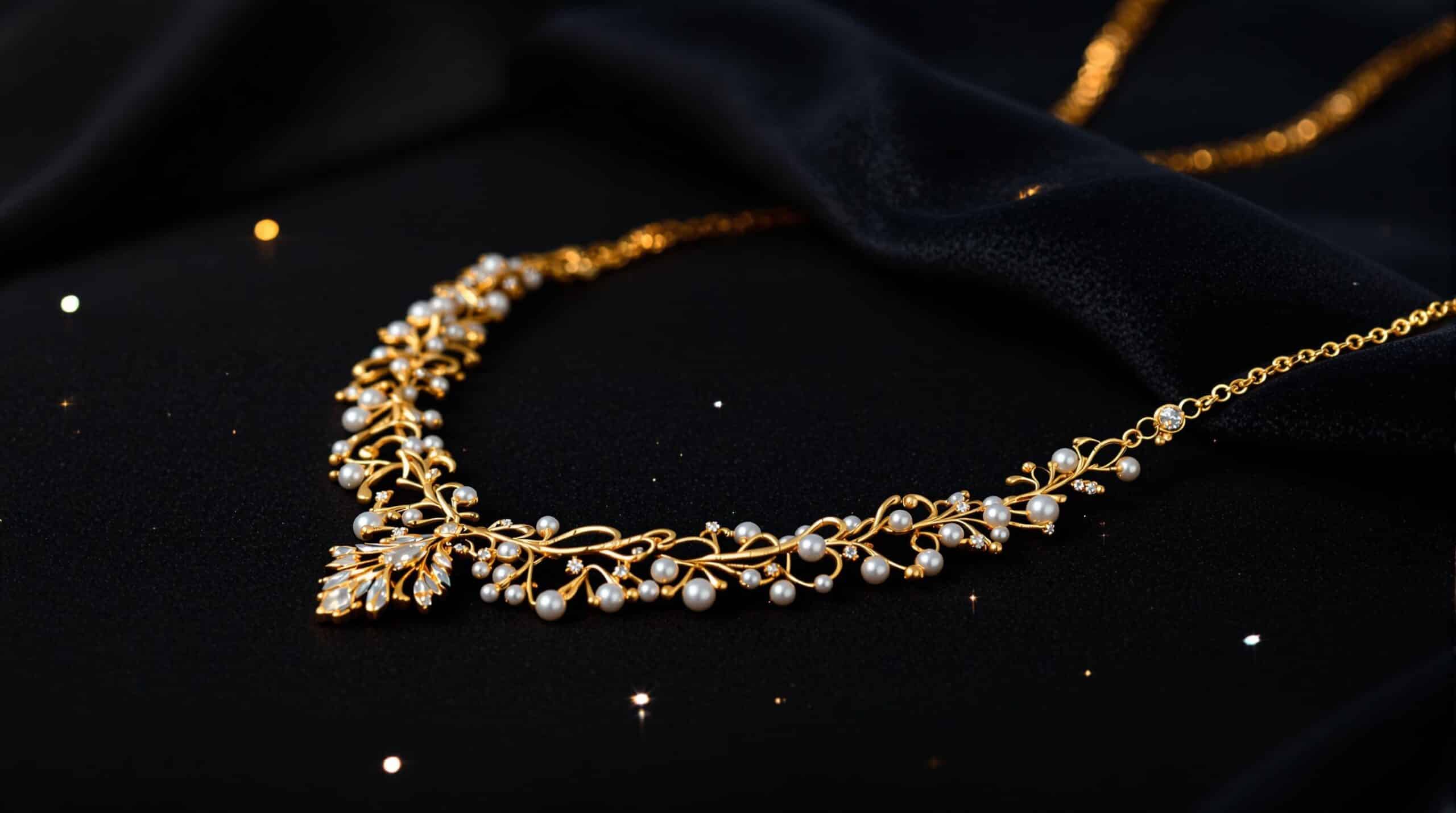 gold plated sterling silver necklaces