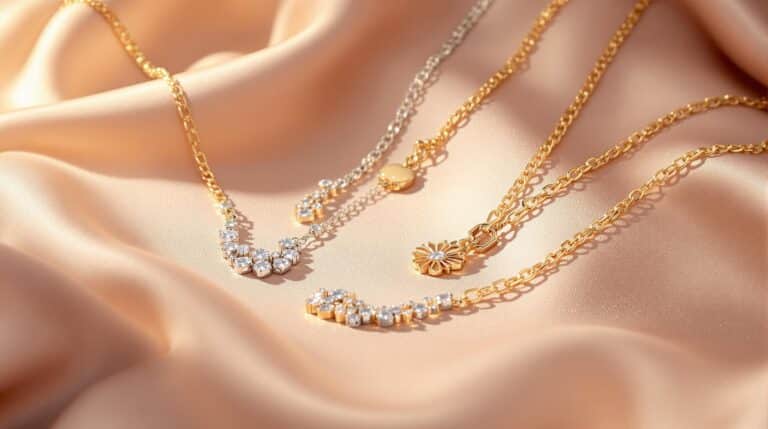 gold & silver necklaces
