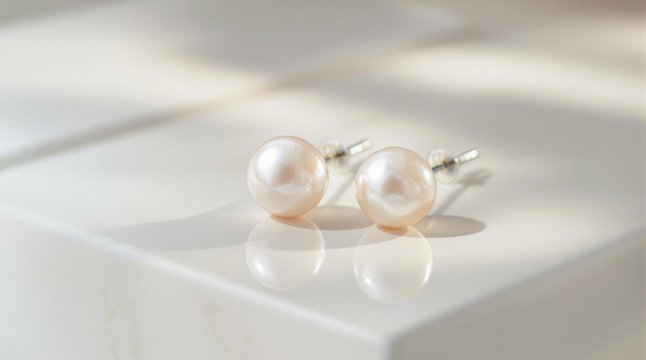 handmade freshwater pearl earrings