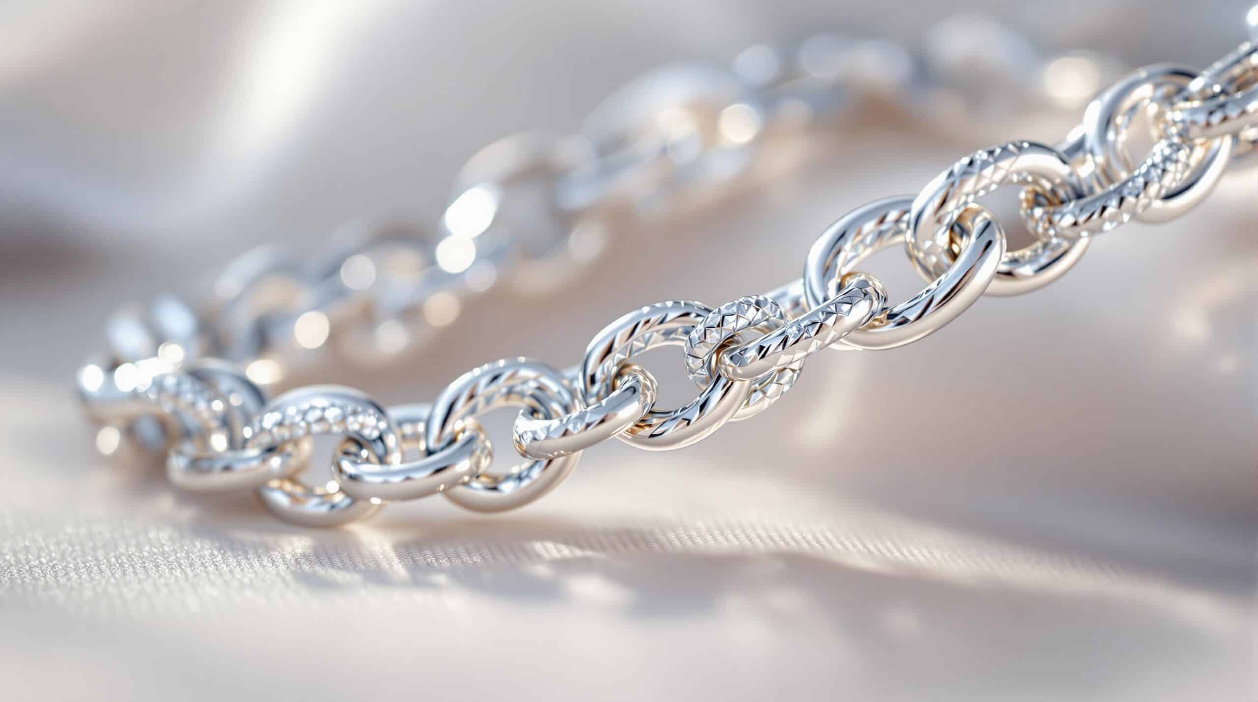 handmade silver chains