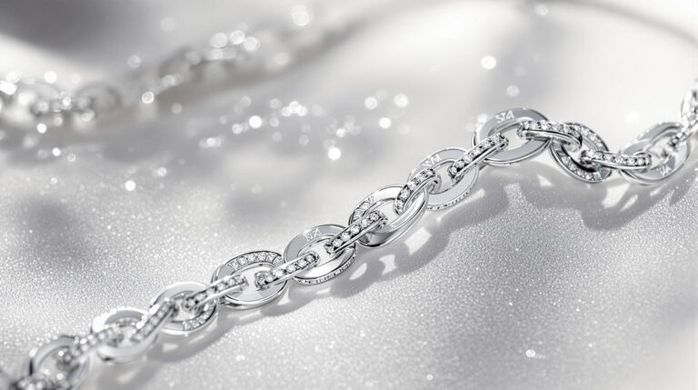 handmade sterling silver chain