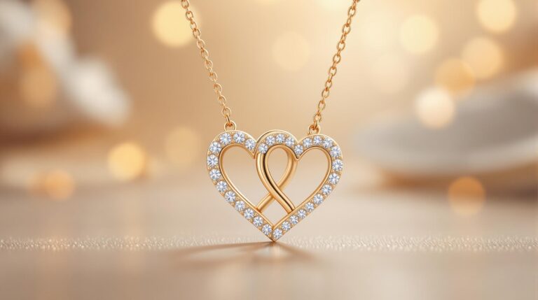 heart best friend necklaces