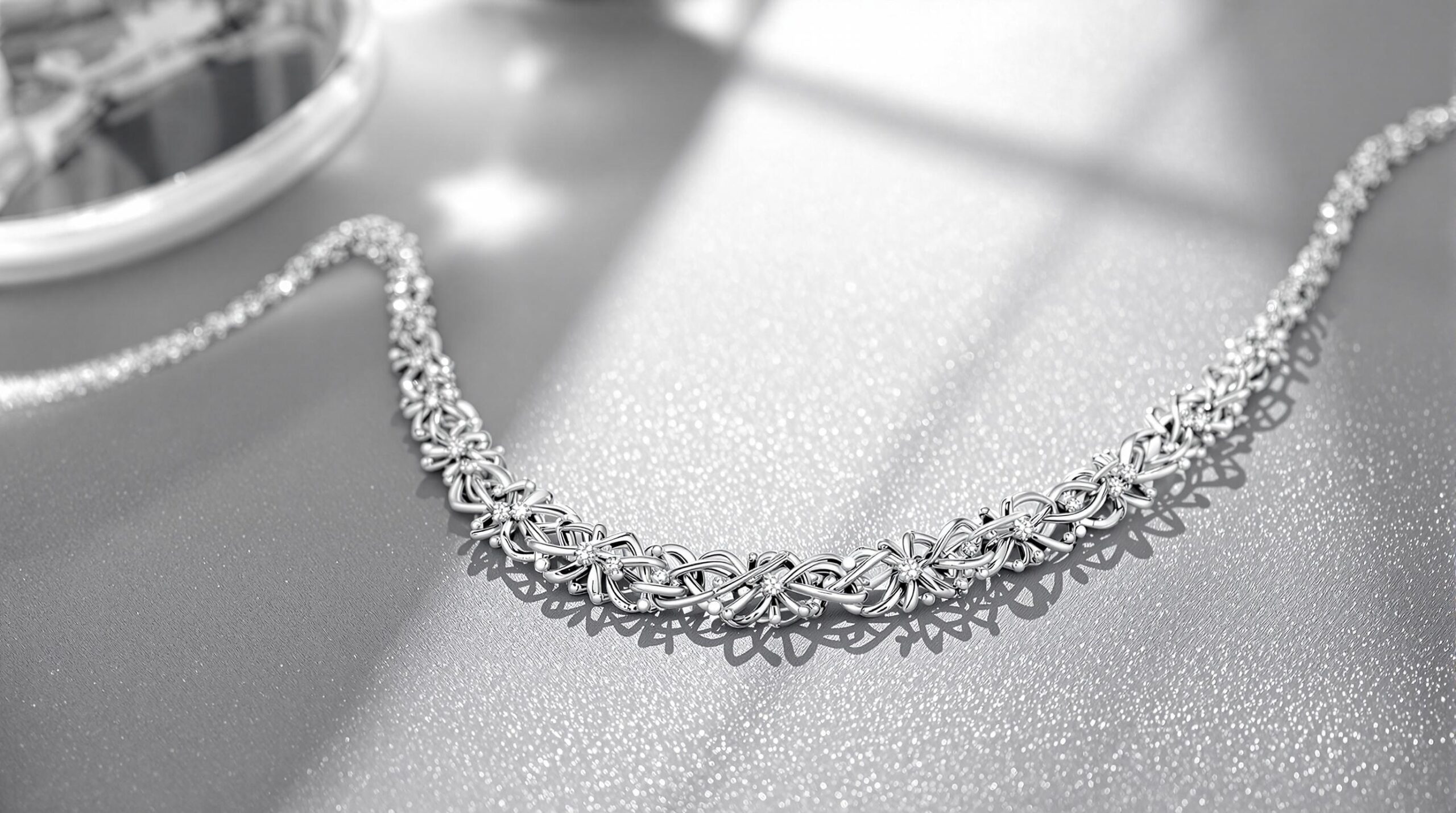 jewellery silver necklace