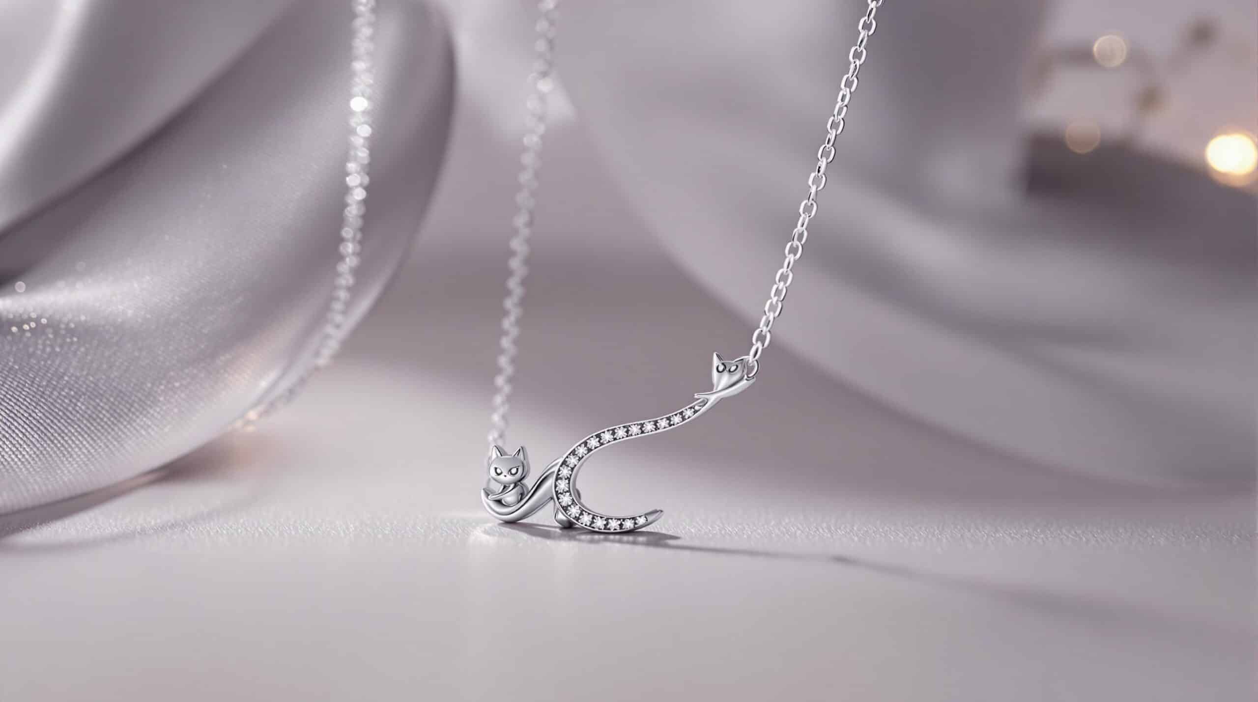latest silver necklace