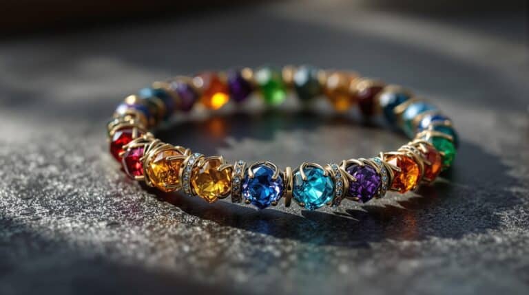 male chakra bracelet
