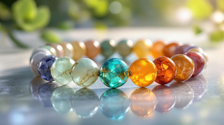 natural chakra bracelet