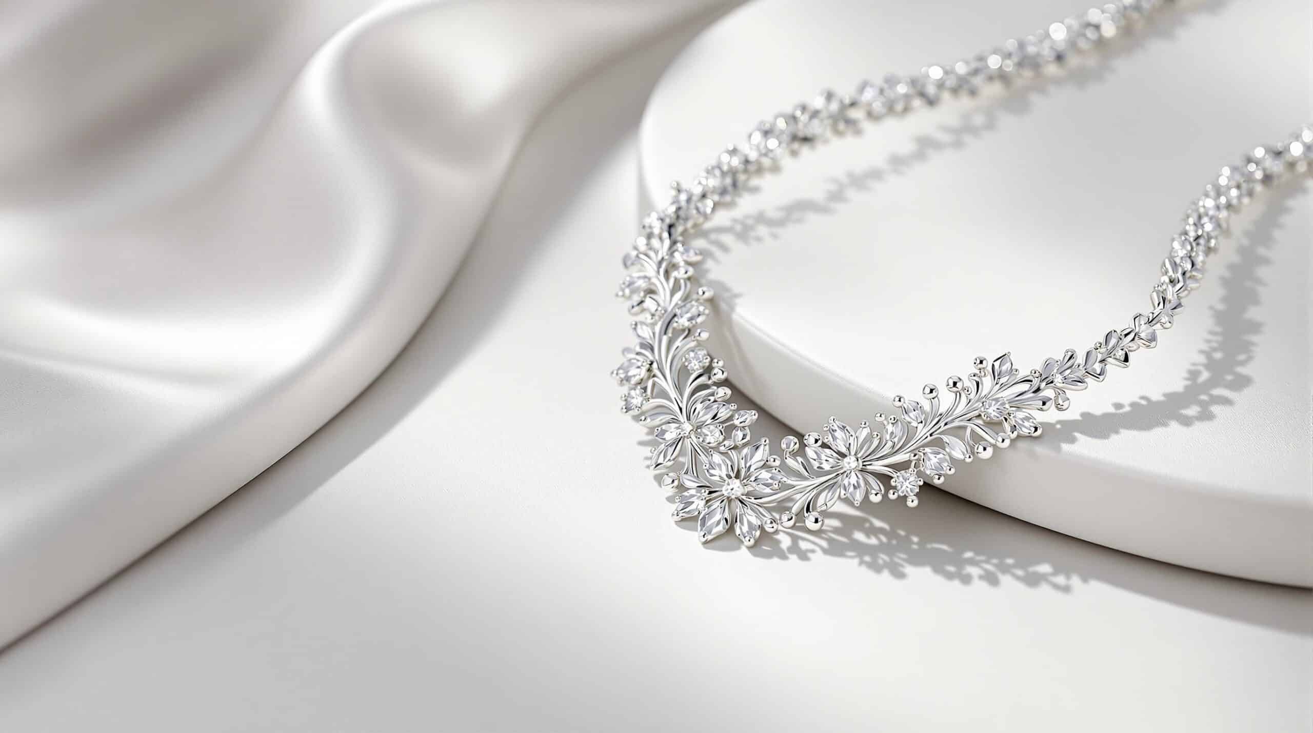 necklace real silver