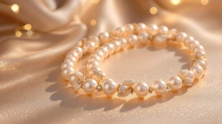 pearl necklace shell