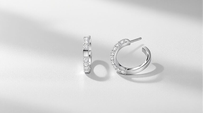 pretty sterling silver earrings
