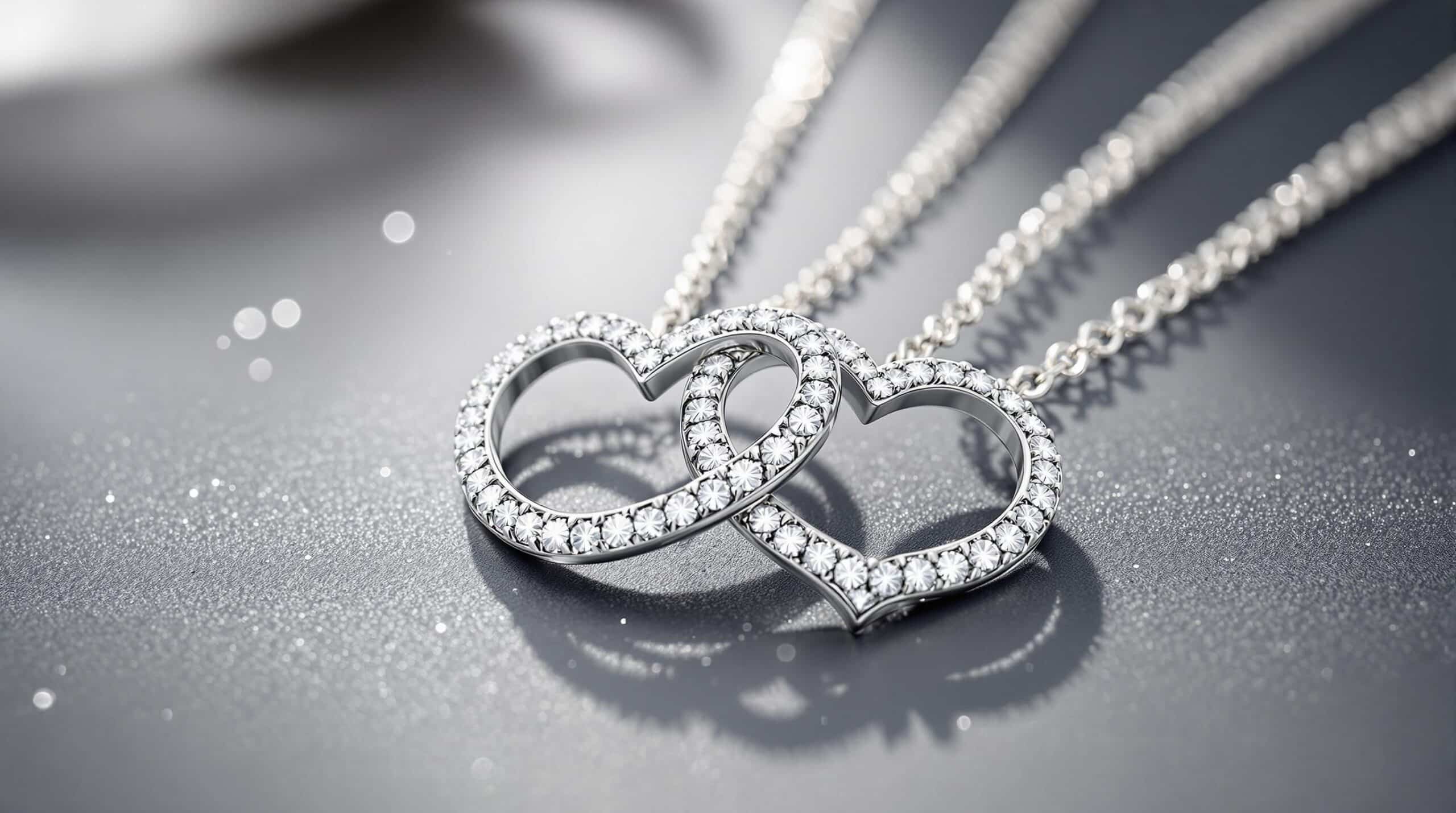 real silver best friend necklaces