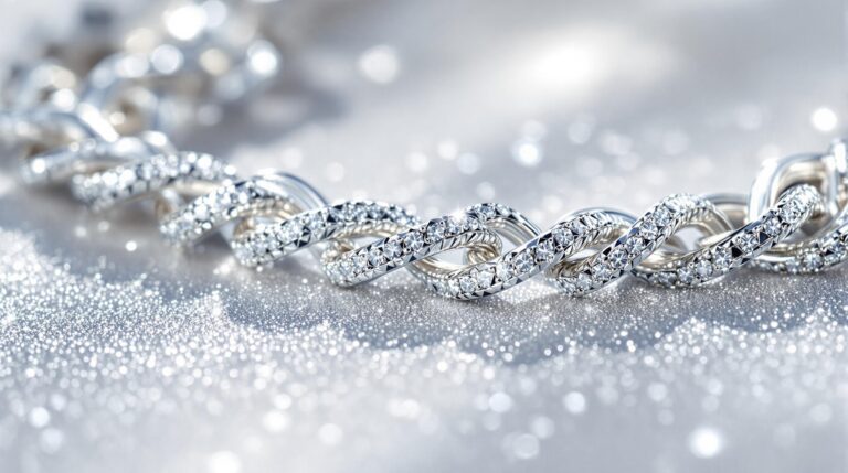 real silver chains for sale