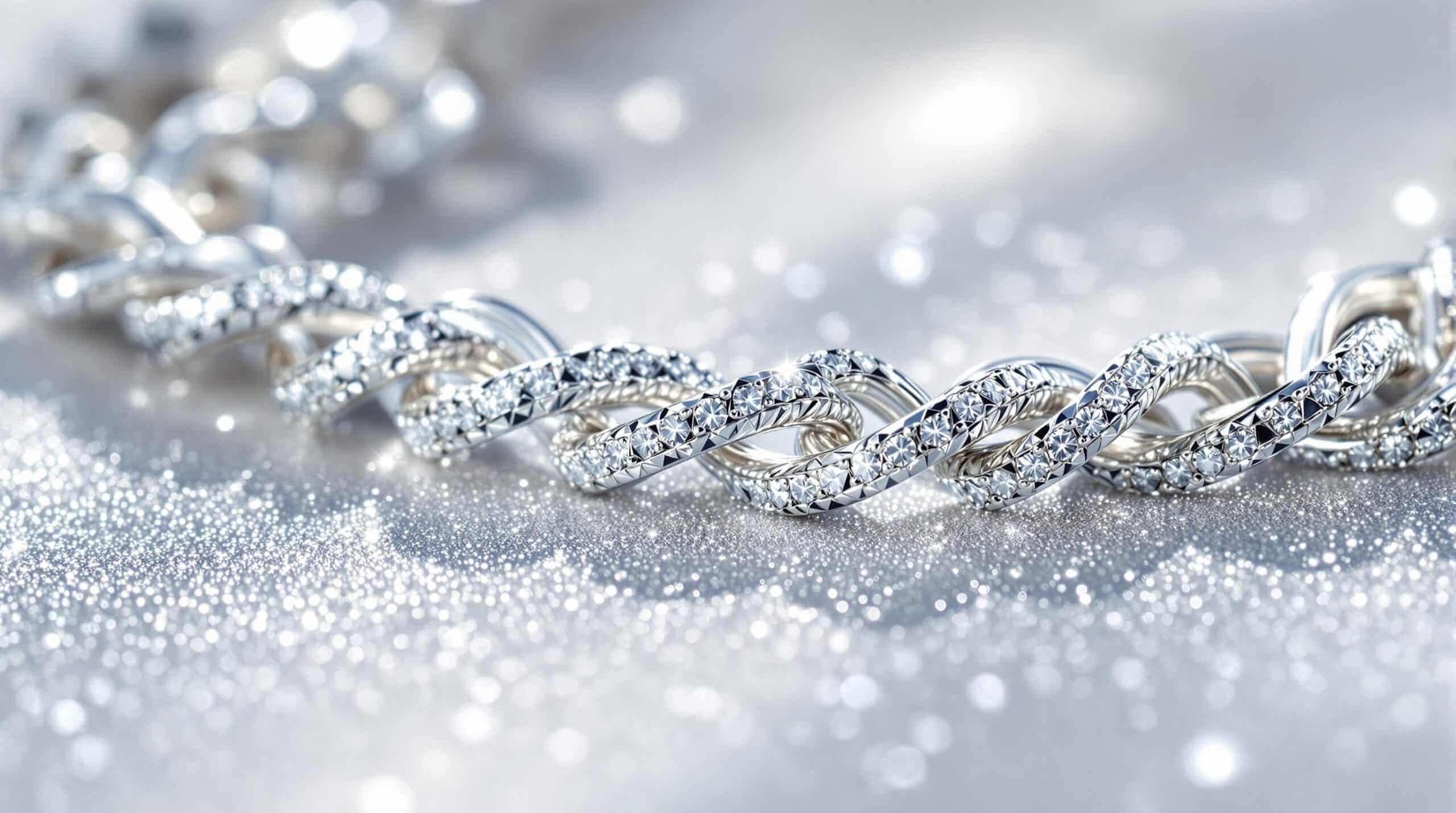 real silver chains for sale