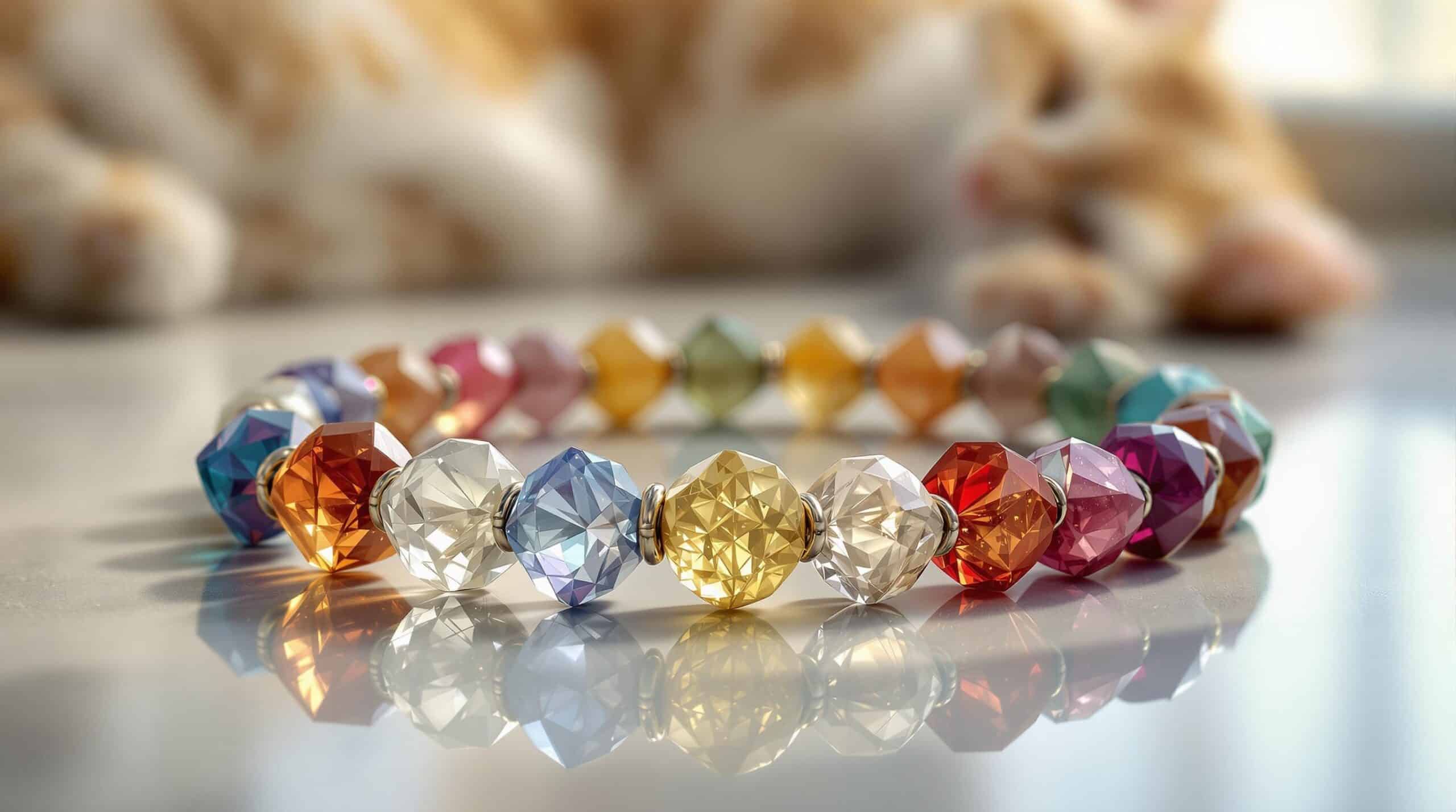 seven chakra healing bracelet
