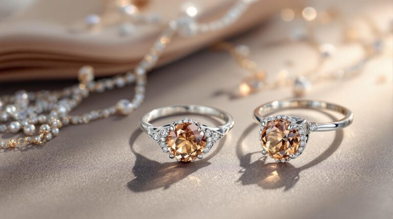 silver and topaz