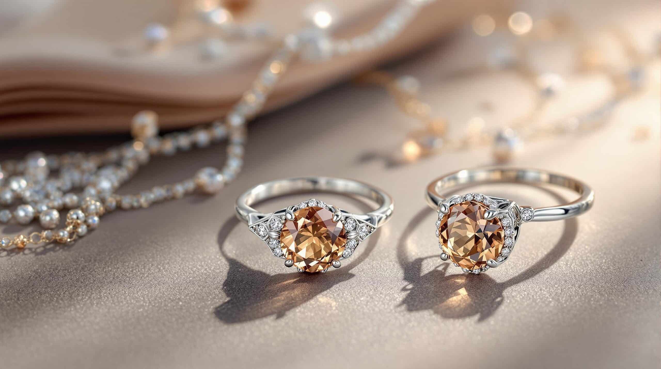 silver and topaz