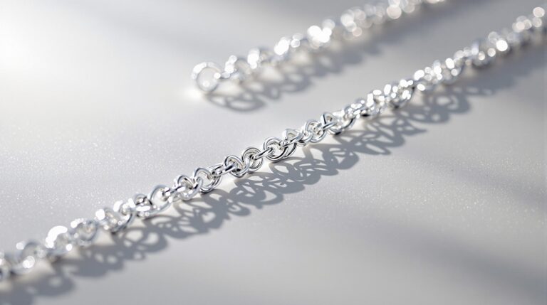 silver chain 40cm