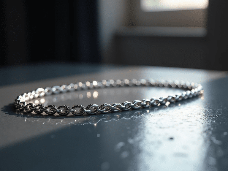 silver chain 45cm