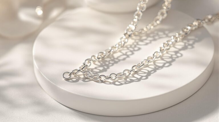 silver chain for teenager