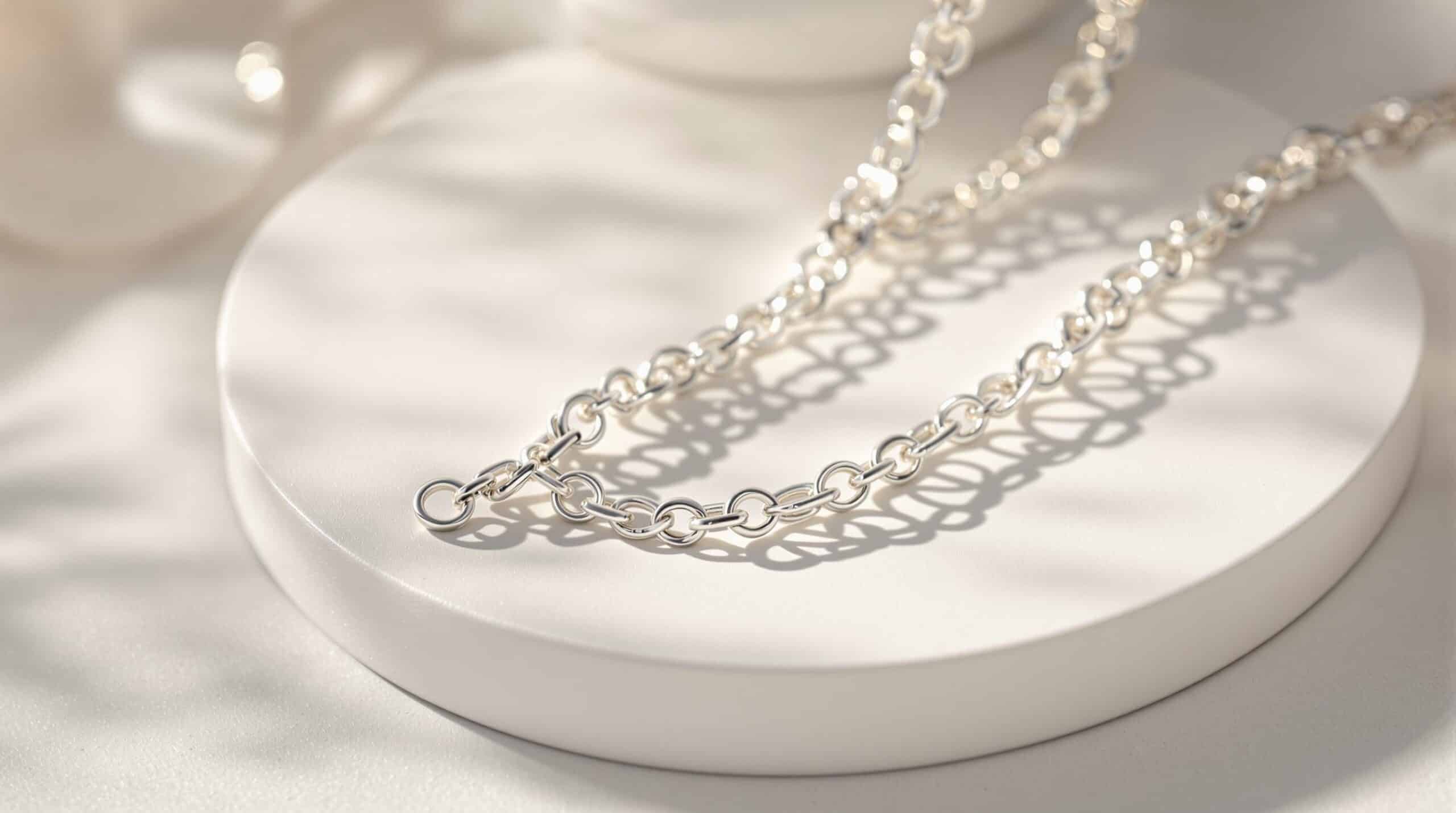 silver chain for teenager