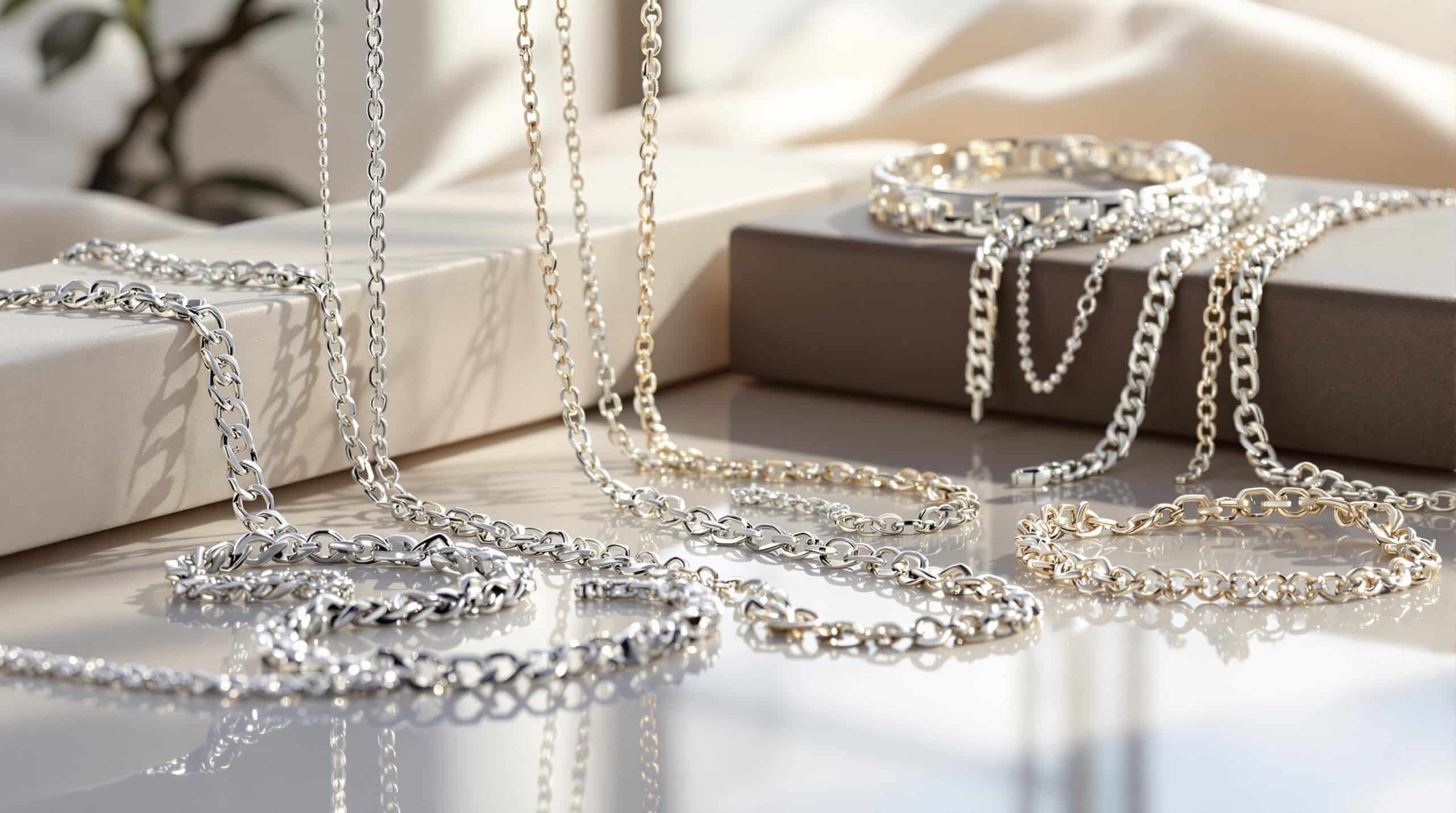 silver chain shop