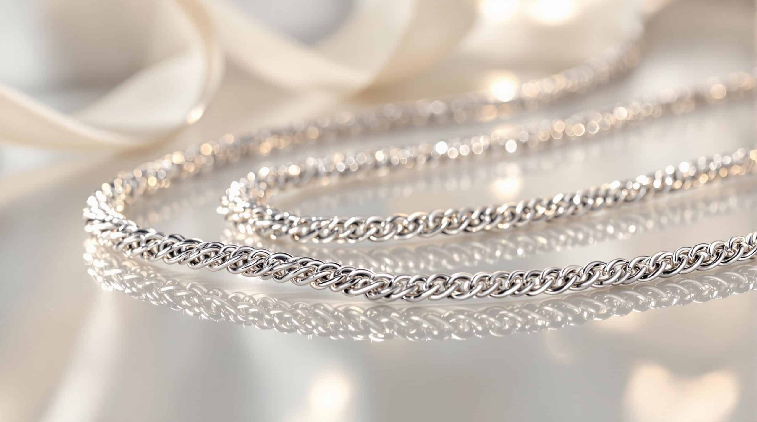 silver chain style