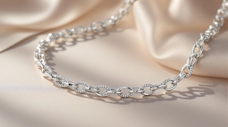 silver ke chain