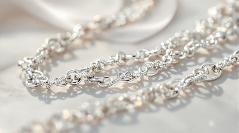 silver ki chain