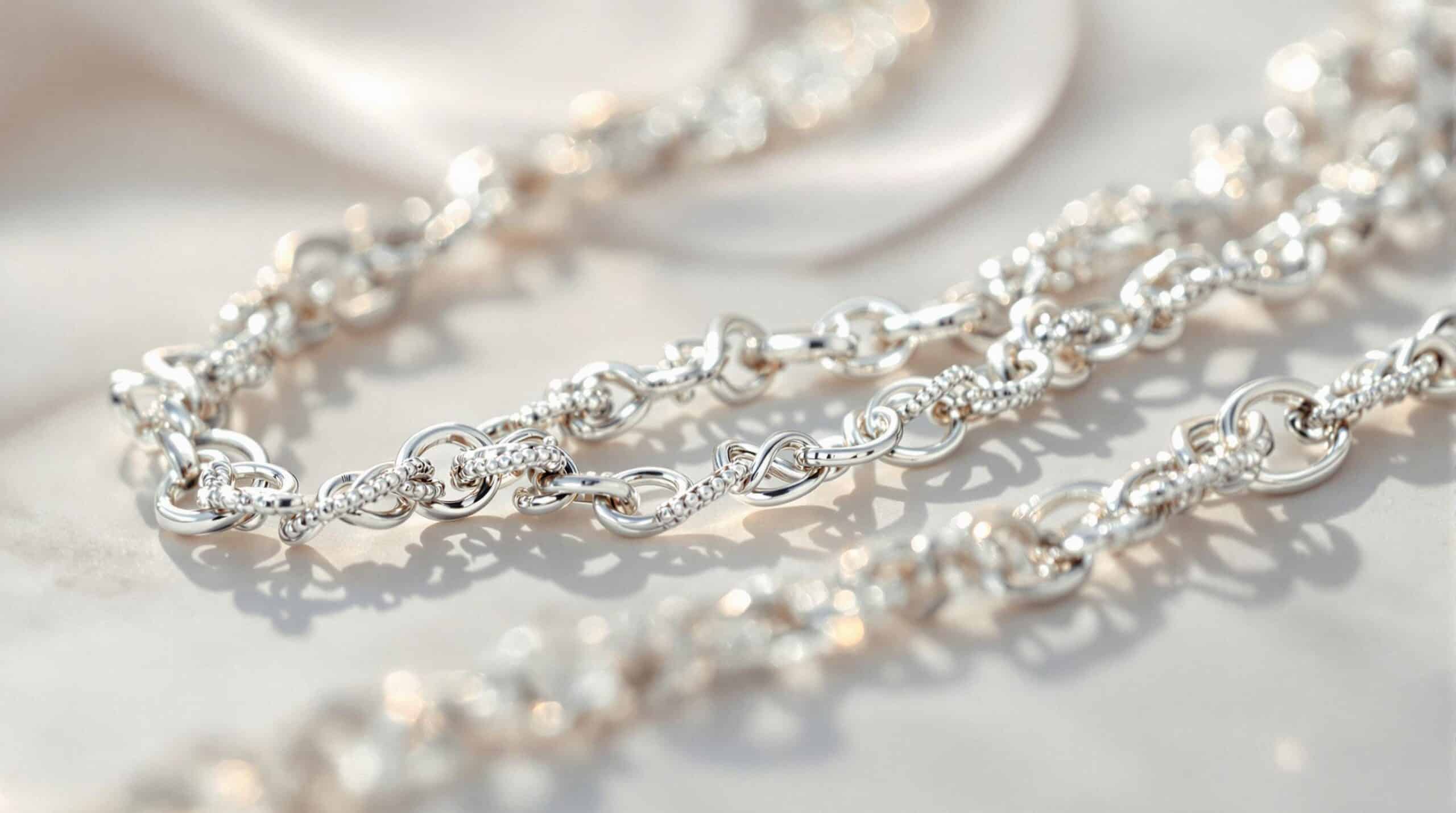 silver ki chain