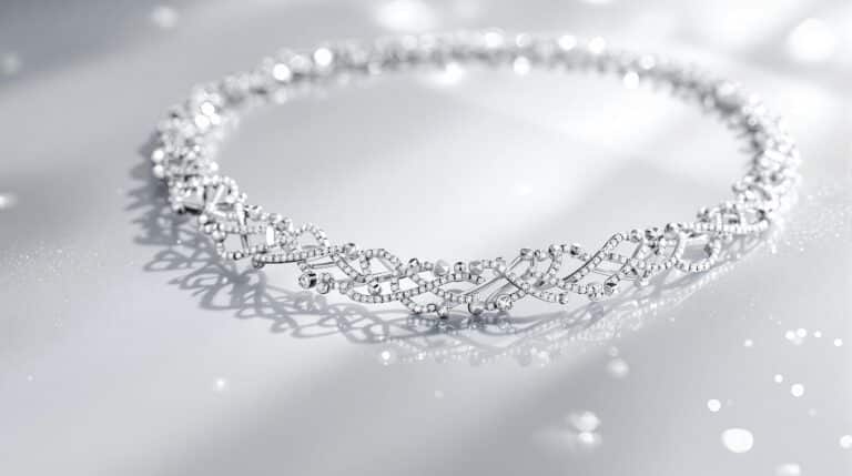 silver necklace sterling