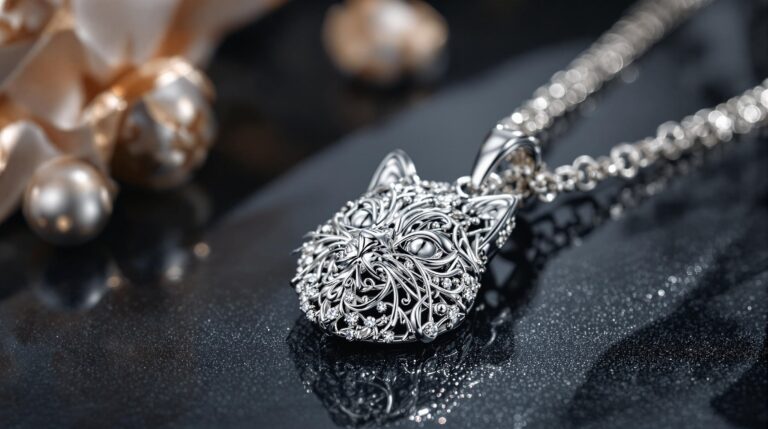 silver pendant for chain