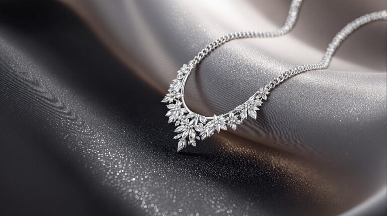 solid 925 sterling silver necklace