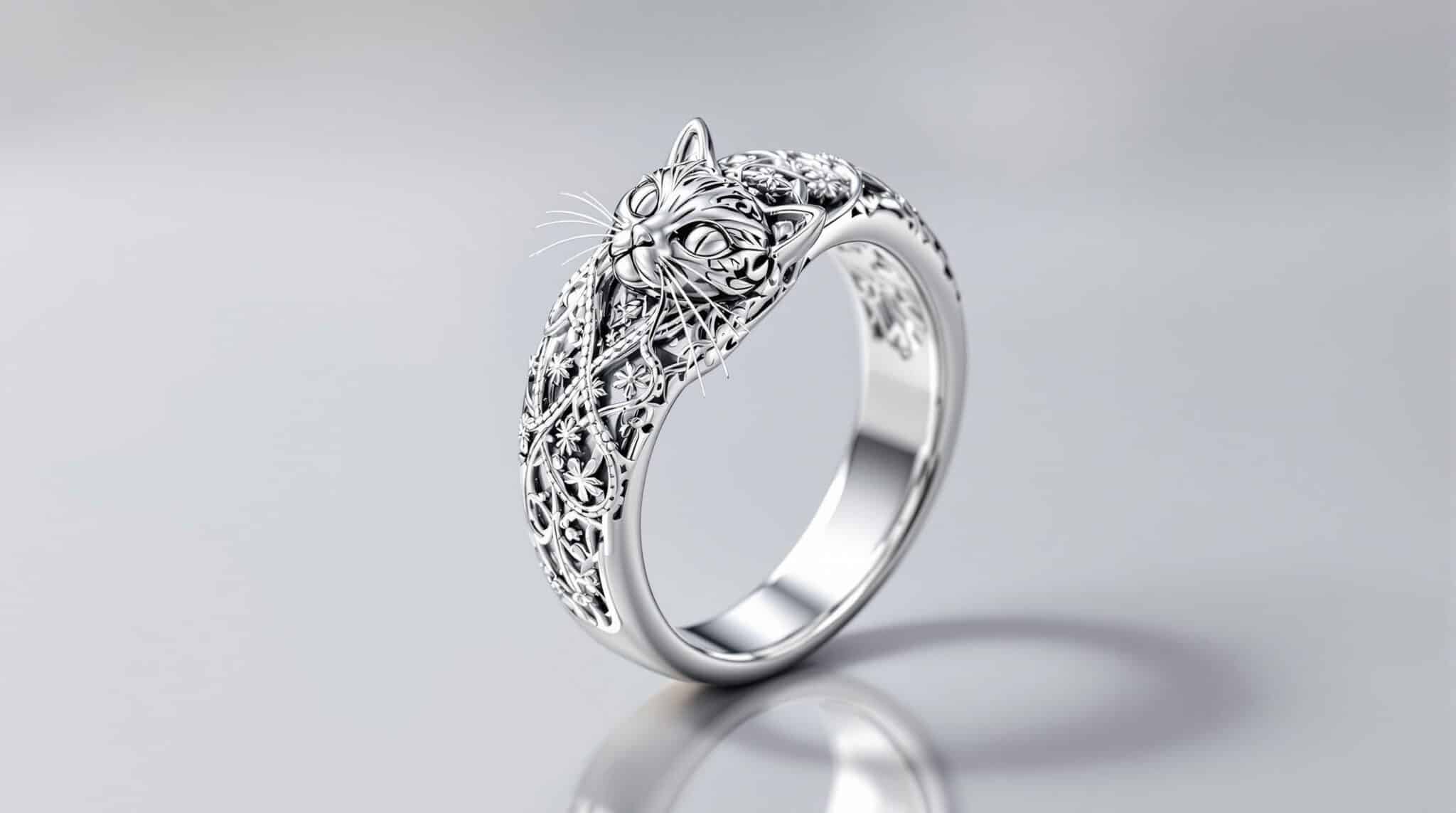 The Beauty Of Sterling Silver Cat Rings - Cat Karma Creations