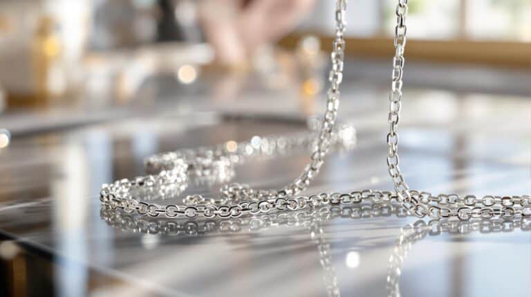 sterling silver 18 in chain