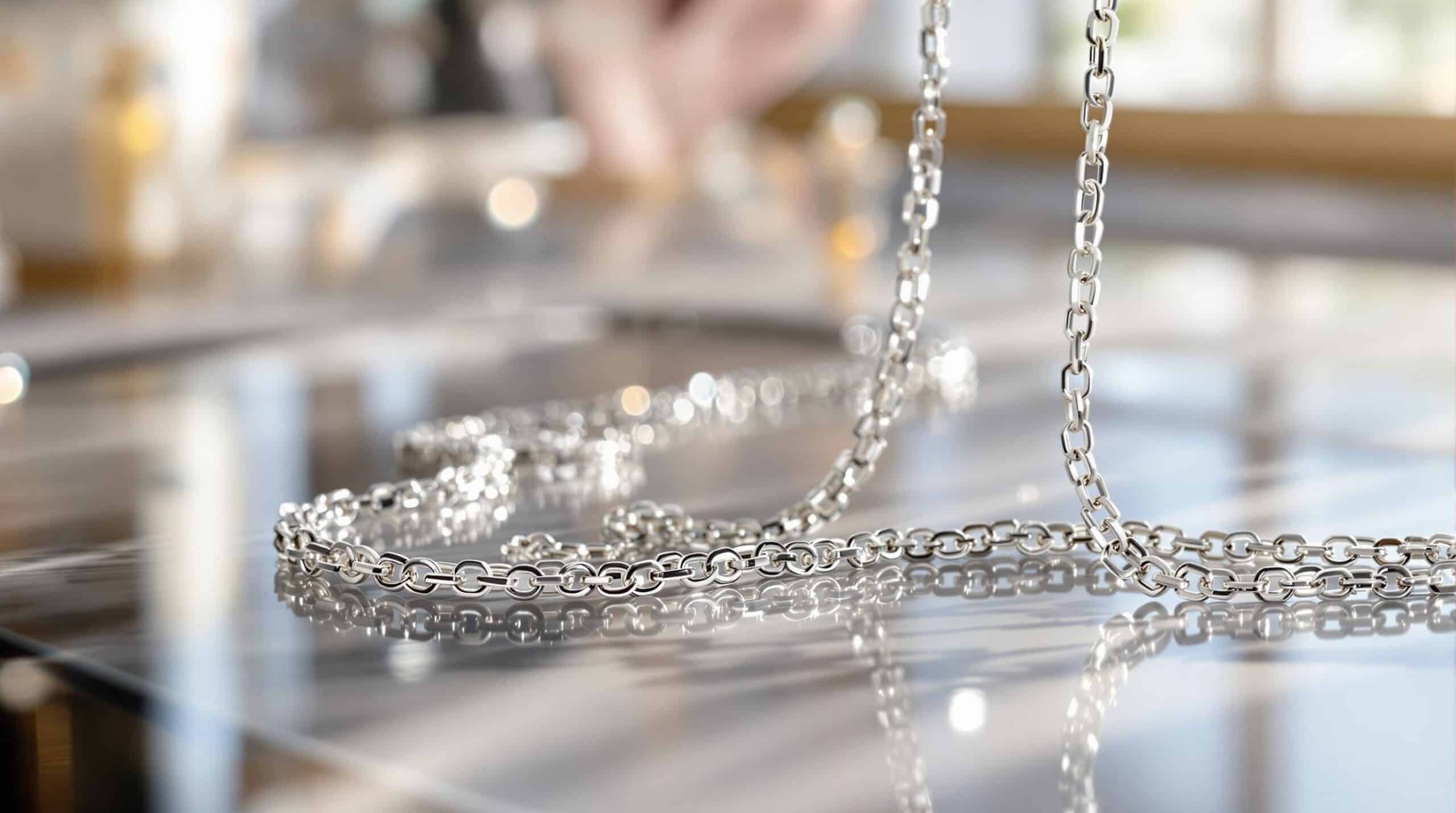 sterling silver 18 in chain