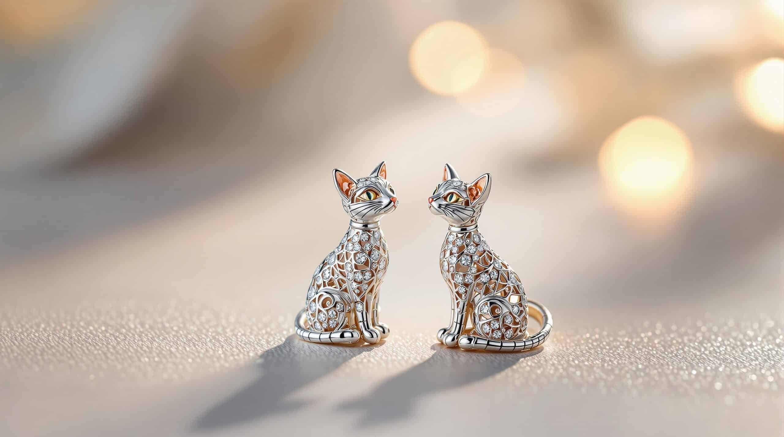 sterling silver cat earrings australia
