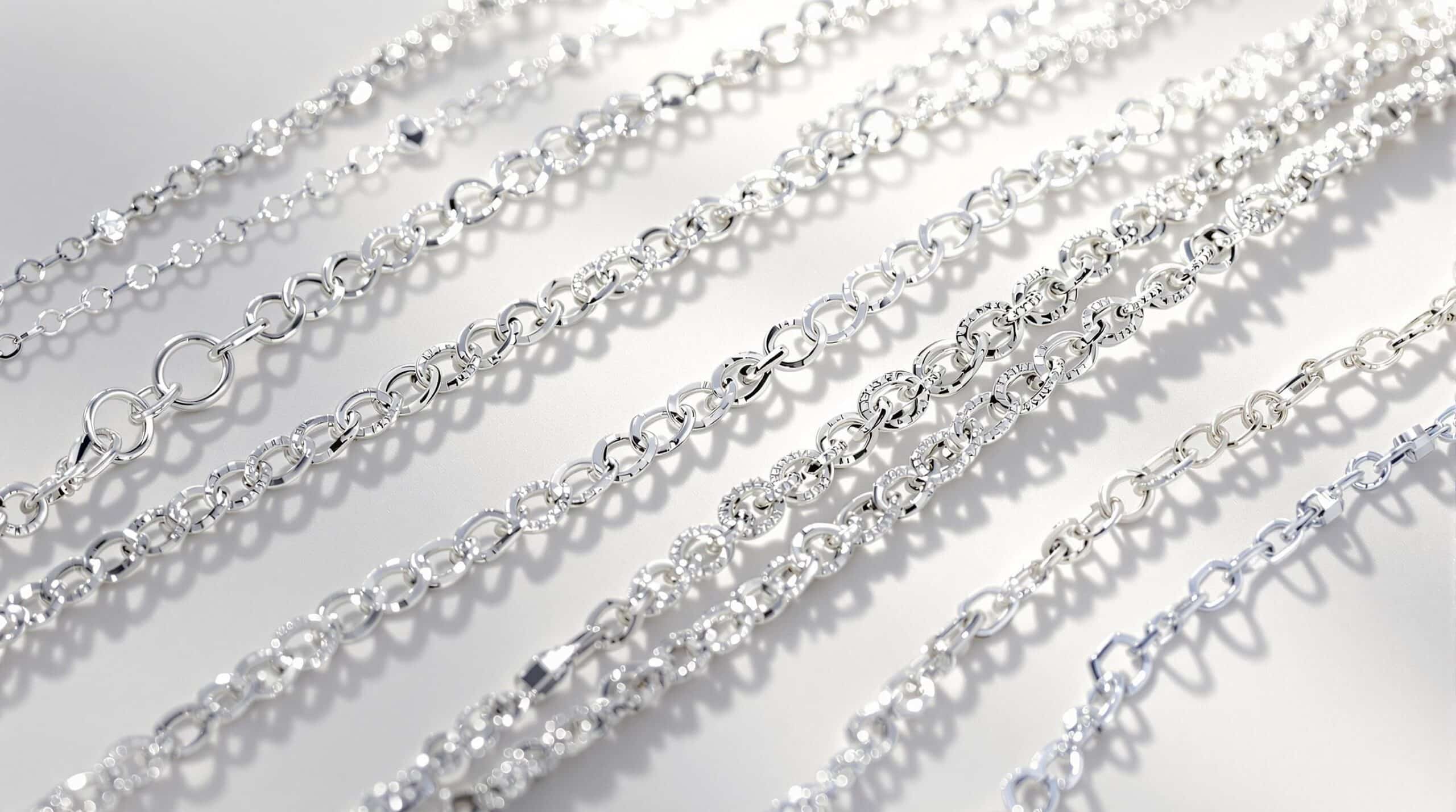 sterling silver chain designs